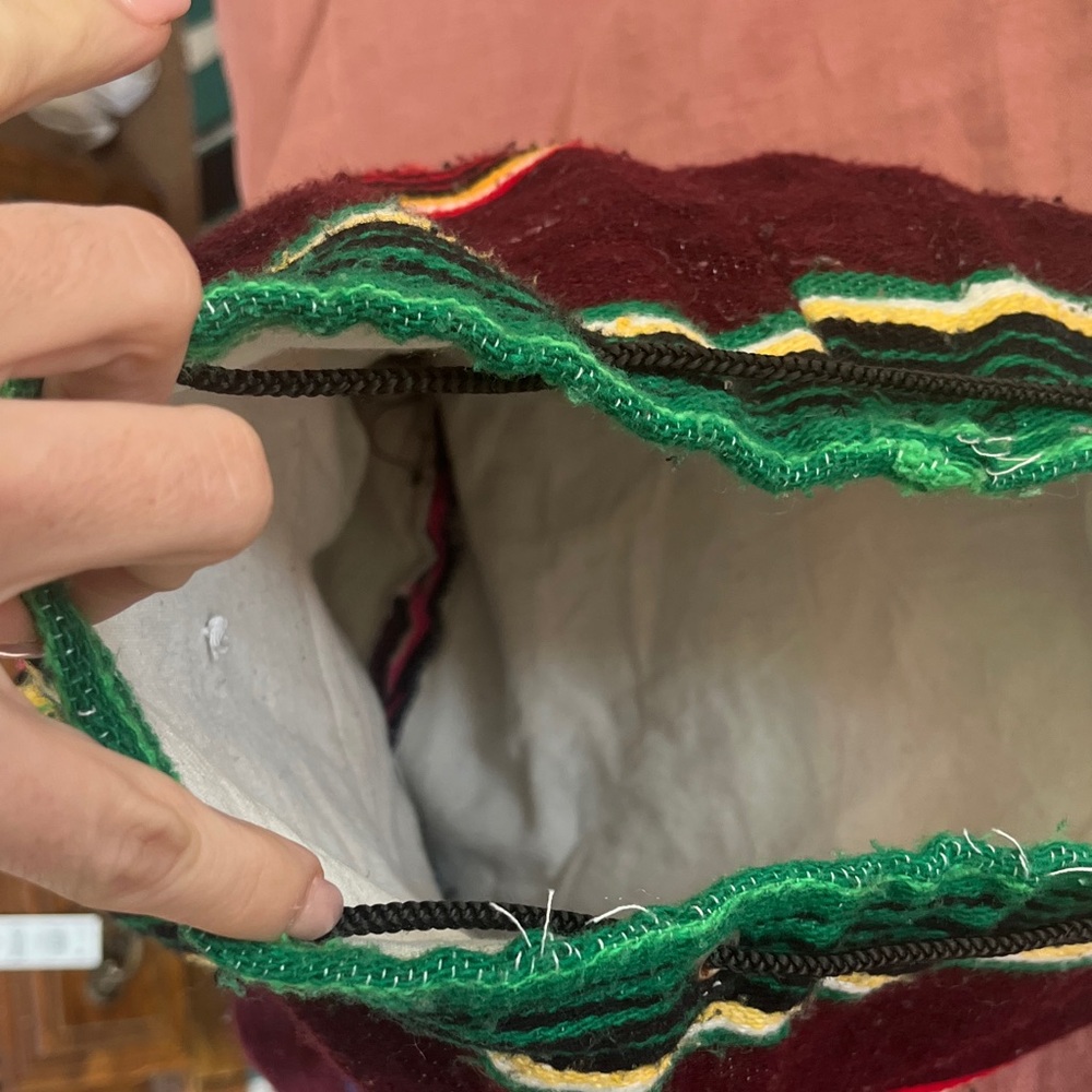Hippie bag stoner bag southwest pattern - Picture 4 of 4